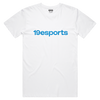 19esports Wordmark Short sleeve Tee - White